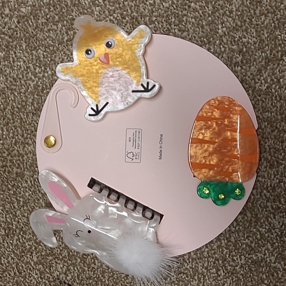 NWT Easter Hair Clips - Picture 2 of 5